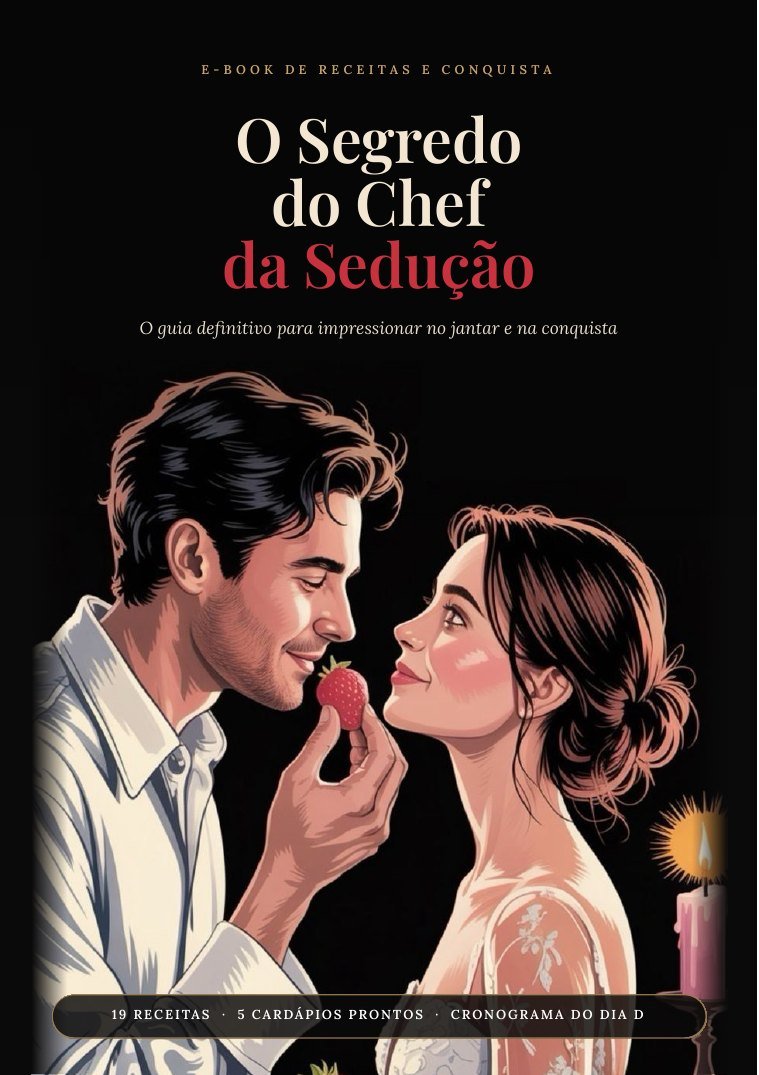 Capa do e-book O Segredo do Chef da Sedução